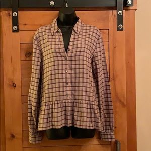 Paige Plaid Peplum